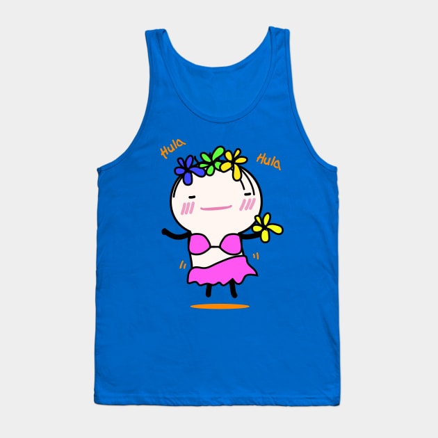 Oniong Hula Hula Dance Tank Top by CindyS